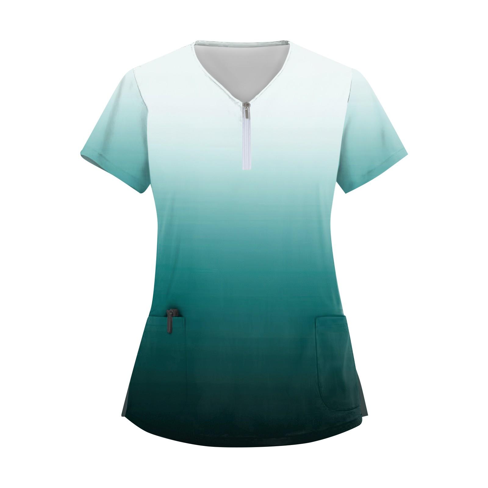 Женский модный повседневный топ с воротником-молнией и градиентными принтами XXL
Женский модный повседневный топ с воротником-молнией и градиентными принтами XXL