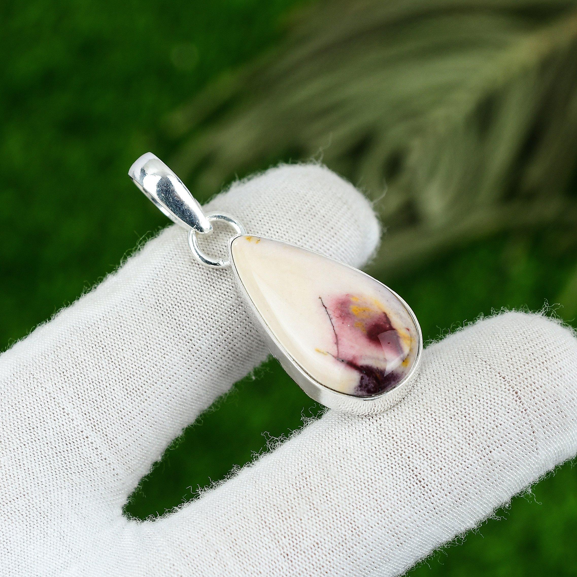 Mothers day Deal Mookaite Stone Sterling Silver Anniversary Wedding Wife Pendant
Mothers day Deal Mookaite Stone Sterling Silver Anniversary Wedding Wife Pendant