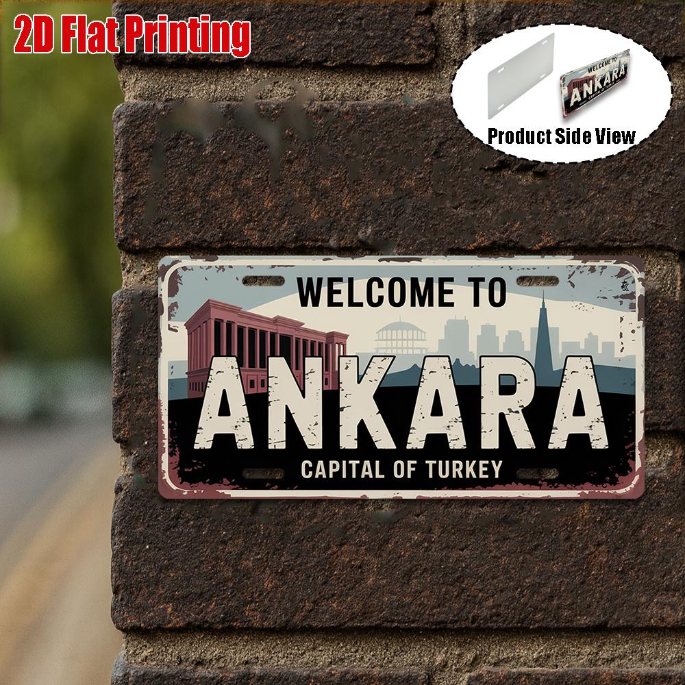 pc Vintage Metal Sign Yard Signs Wall Art (xcm) Ankara Aluminum Sign Capital of Turkey Retro Travel Decor Cityscape 15x30cm(5.9x7.8inch)
pc Vintage Metal Sign Yard Signs Wall Art (xcm) Ankara Aluminum Sign Capital of Turkey Retro Travel Decor Cityscape 15x30cm(5.9x7.8inch)