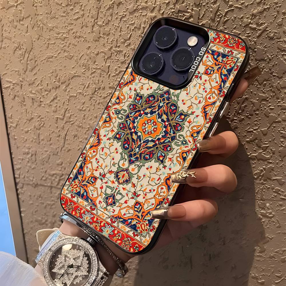 Чехол для телефона с цветочным узором в персидском стиле для iPhone 17,16,15,14,13,12,Pro,XS,Max,Plus,Mini,SE Черный Candy Матовый Ударопрочный Чехол iPhoneX
Чехол для телефона с цветочным узором в персидском стиле для iPhone 17,16,15,14,13,12,Pro,XS,Max,Plus,Mini,SE Черный Candy Матовый Ударопрочный Чехол iPhoneX