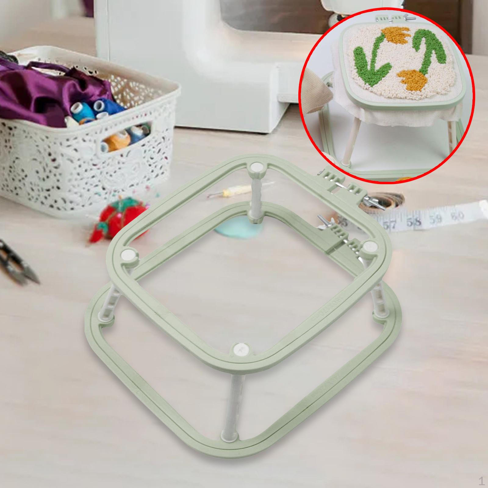 Adjustable Embroidery Hoop Stand for Crafting Projects світло-зелений колір
Adjustable Embroidery Hoop Stand for Crafting Projects світло-зелений колір
