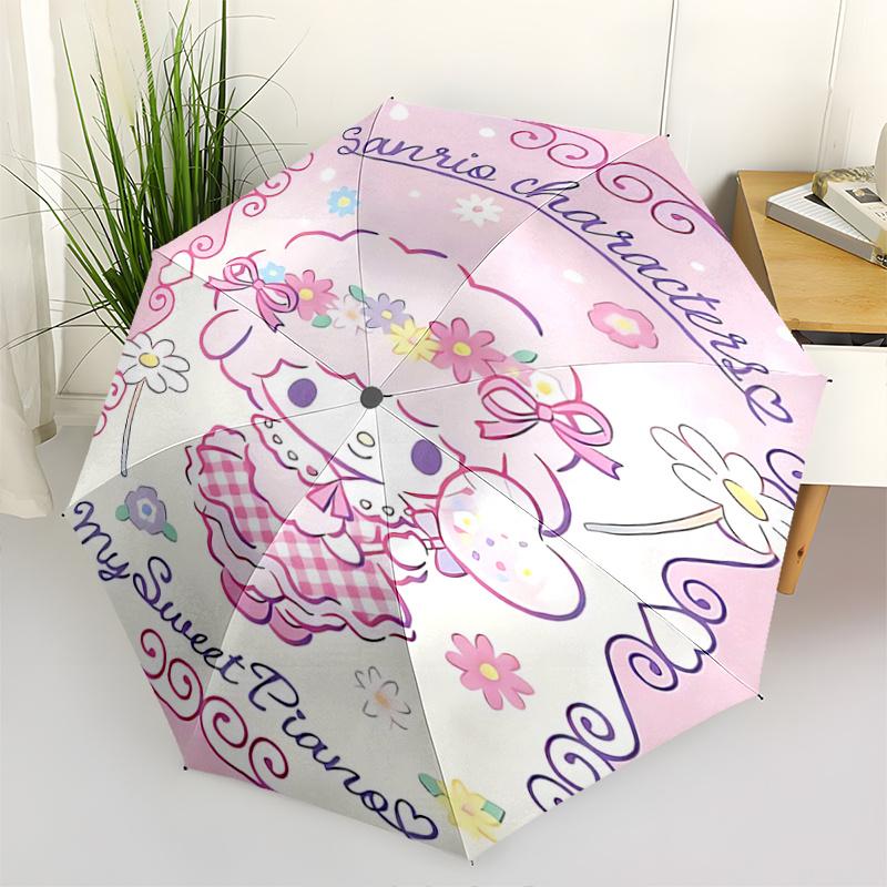 1pc My Sweet Piano: Sanrio Characters Folding Umbrella - Automatic Open/Closed, Portable Design, Outdoor Use, Festival Gift for Fans, Travelers, Every
1pc My Sweet Piano: Sanrio Characters Folding Umbrella - Automatic Open/Closed, Portable Design, Outdoor Use, Festival Gift for Fans, Travelers, Every
