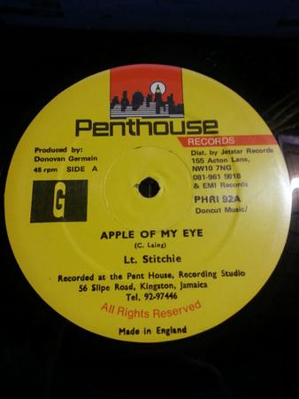 12inch Record LIEUTENANT STITCHIE Apple Of My Eye PHRI92 Penthouse Recor UK Reggae Ska Dub Used
12inch Record LIEUTENANT STITCHIE Apple Of My Eye PHRI92 Penthouse Recor UK Reggae Ska Dub Used