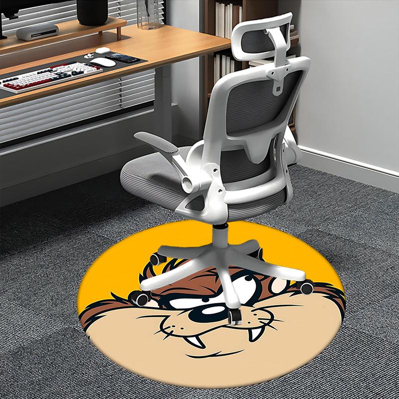 Looney Tunes Taz Round Chair Mat - Cartoon Character Decorative Rug for Home Office Living Room Bedroom Sofa Gift0261b 80cm by 80cm
Looney Tunes Taz Round Chair Mat - Cartoon Character Decorative Rug for Home Office Living Room Bedroom Sofa Gift0261b 80cm by 80cm