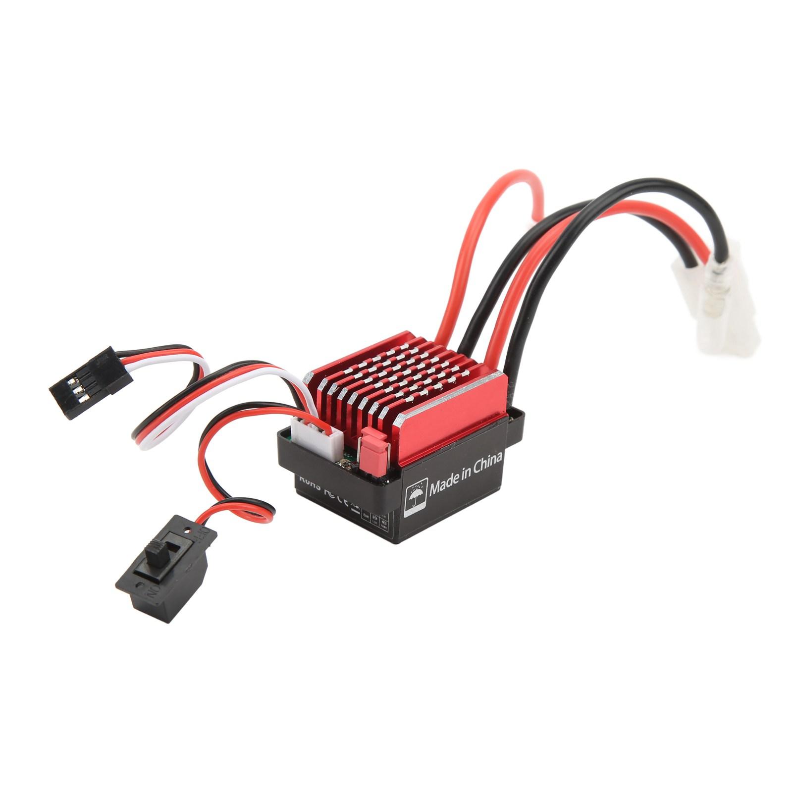 RC 60A Brushed ESC 6V 2A Electric Speed Controller for Traxxas for HSP for Redcat 1/10 RC Cars
RC 60A Brushed ESC 6V 2A Electric Speed Controller for Traxxas for HSP for Redcat 1/10 RC Cars