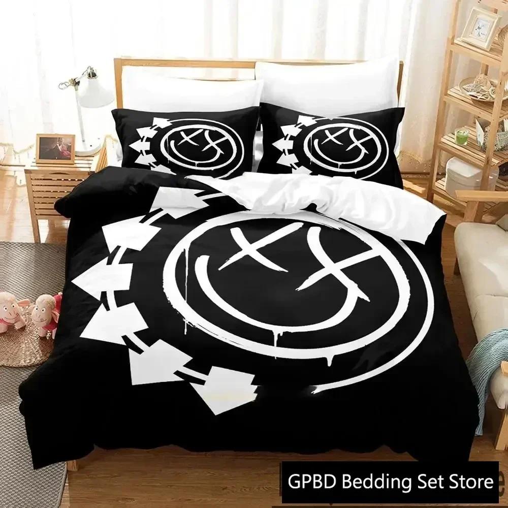 3D Print Blink-182 Bedding Set 3D Printed Suitable for Bedroom Duvet Cover Set With Pillowcases Kids Home Textile EU Single 135x200cm
3D Print Blink-182 Bedding Set 3D Printed Suitable for Bedroom Duvet Cover Set With Pillowcases Kids Home Textile EU Single 135x200cm