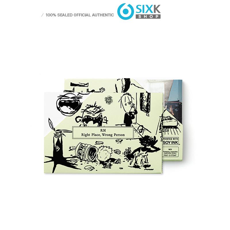 Второй сольный альбом RM - В нужном месте, не тот человек (Альбом Weverse, версия) 
Второй сольный альбом RM - В нужном месте, не тот человек (Альбом Weverse, версия)