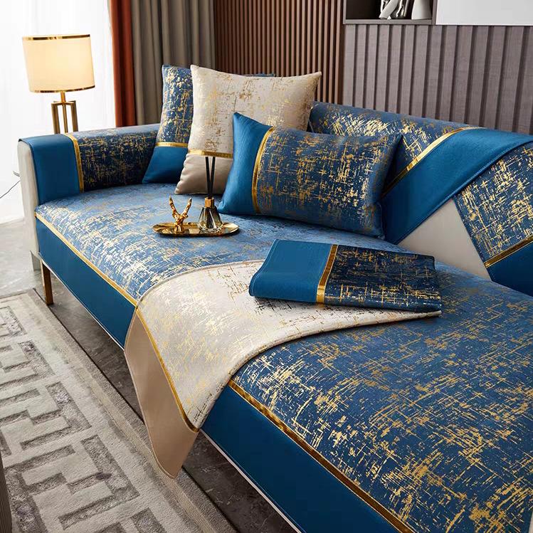 Non-slip Sofa Cushion Art Style Fashion Seat Cushion Light Luxury Four-season Universal Sofa Cover Four Seater Anti Slip Sofa Cushion 90*160cm
Non-slip Sofa Cushion Art Style Fashion Seat Cushion Light Luxury Four-season Universal Sofa Cover Four Seater Anti Slip Sofa Cushion 90*160cm