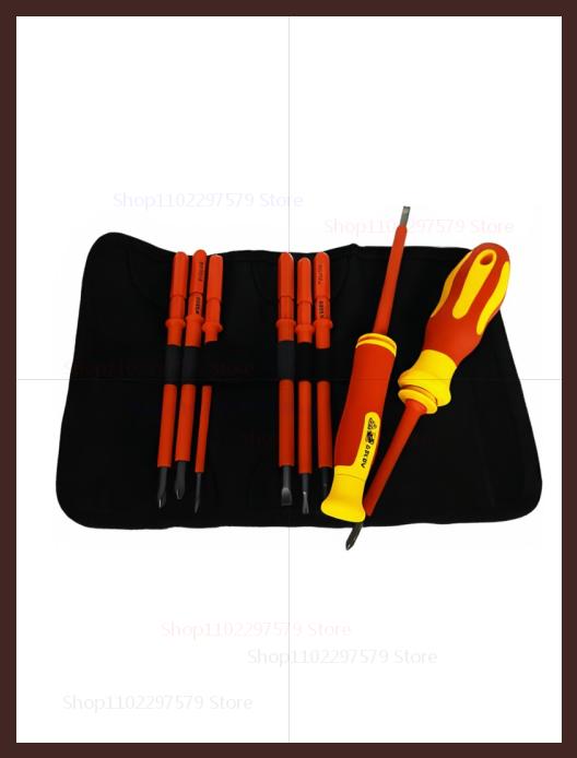 10 in 1 Insulated Screwdriver Set 500V High Hardness Magnetic Phillips Hex Electricians Tools for Home and Industrial Use
10 in 1 Insulated Screwdriver Set 500V High Hardness Magnetic Phillips Hex Electricians Tools for Home and Industrial Use