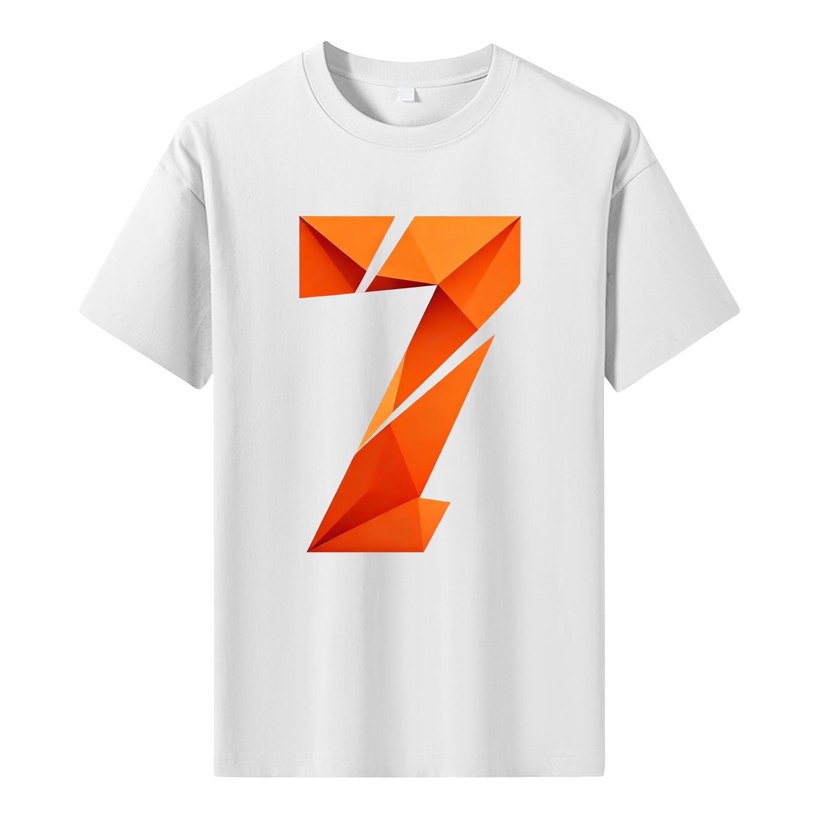 Мужская футболка с коротким рукавом с принтом Мужская свободная повседневная футболка с коротким рукавом XL белый
Мужская футболка с коротким рукавом с принтом Мужская свободная повседневная футболка с коротким рукавом XL белый