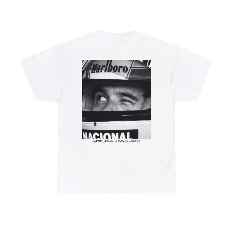 Ayrton senna tshirt, f1 tshirt, monaco tshirt (ON BACK) 2XL
Ayrton senna tshirt, f1 tshirt, monaco tshirt (ON BACK) 2XL