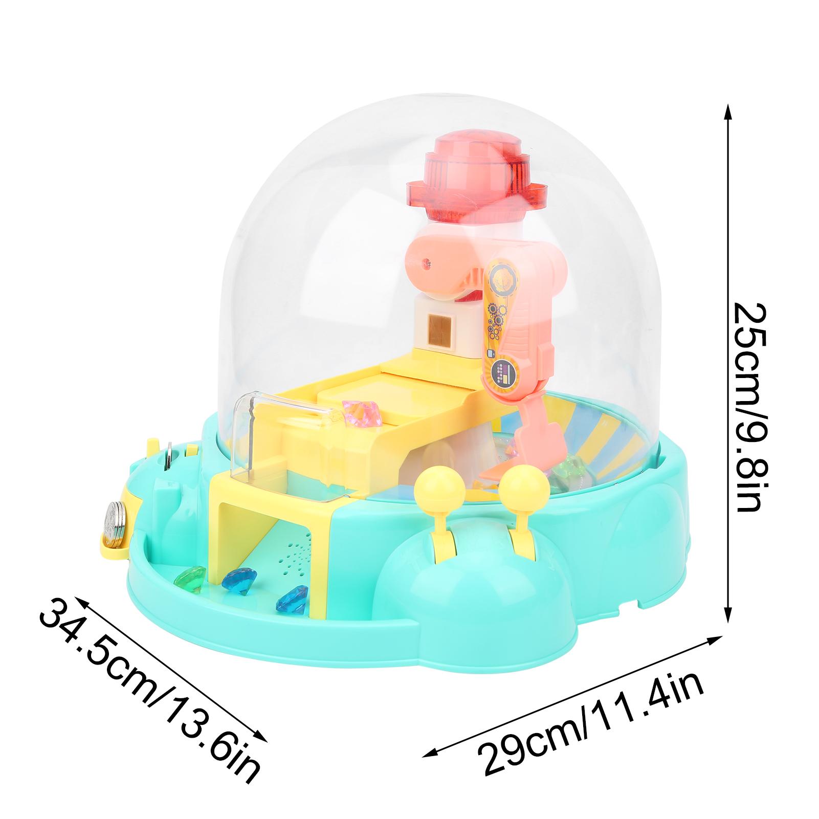 Claw Machine Game Toy Electronic Claw Grabber Machine Toy for Children with Light Sound
Claw Machine Game Toy Electronic Claw Grabber Machine Toy for Children with Light Sound