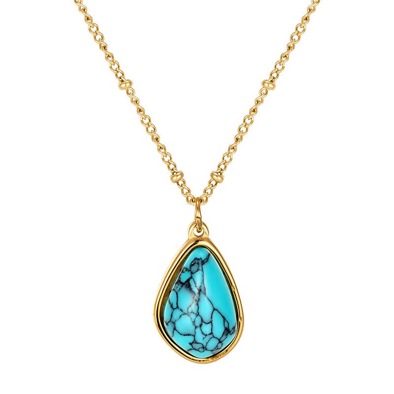 Овальное ожерелье с подвеской в виде капли воды бирюзового цвета для женщин, легкая роскошная цепочка на ключицу высокого класса
Овальное ожерелье с подвеской в виде капли воды бирюзового цвета для женщин, легкая роскошная цепочка на ключицу высокого класса