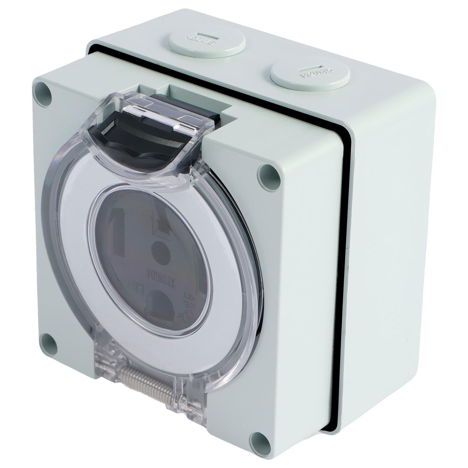 IP66 водонепроницаемая 50-амперная розетка для автофургона, многофункциональная панель розеток для автофургона с пылезащитным чехлом для кемпера-трейлера
IP66 водонепроницаемая 50-амперная розетка для автофургона, многофункциональная панель розеток для автофургона с пылезащитным чехлом для кемпера-трейлера