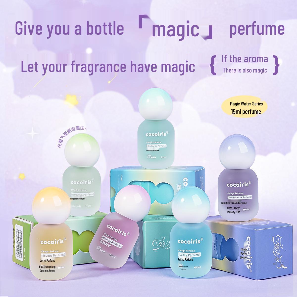 Cocoiris Magic Perfume: Fresh Fruity Floral Scent, Natural, Elegant, Long-Lasting Fragrance. 15ml
Cocoiris Magic Perfume: Fresh Fruity Floral Scent, Natural, Elegant, Long-Lasting Fragrance. 15ml