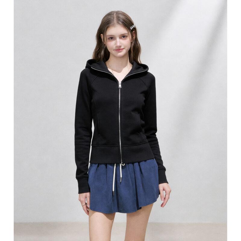 ICH MODE Women s Air Layer Slim-Fit Short Hooded Cardigan Jacket L
ICH MODE Women s Air Layer Slim-Fit Short Hooded Cardigan Jacket L