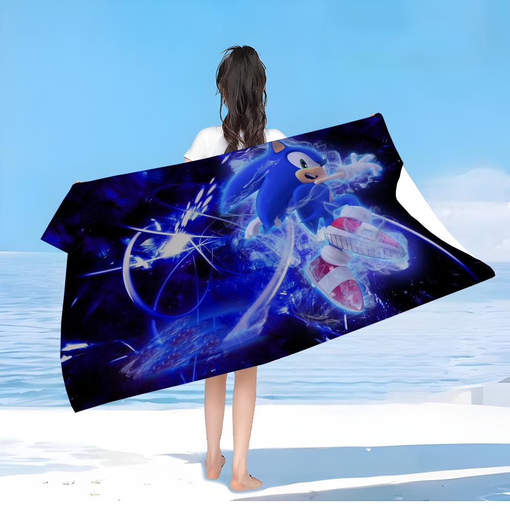 Anime Sonic Pattern Anime Beach Swimming Towel Soft Absorbent Washcloth Children s Gifts for Kids Travel Camping Gym W30*H60(CM)
Anime Sonic Pattern Anime Beach Swimming Towel Soft Absorbent Washcloth Children s Gifts for Kids Travel Camping Gym W30*H60(CM)