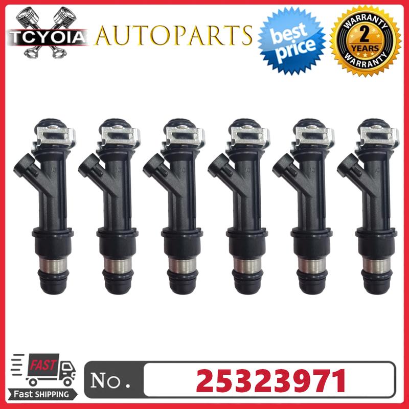 6pcs/lot Fuel Injectors 25323971 For Chevrolet Buick Pontiac Oldsmobile 3.1L 3.4L 2000-2005
6pcs/lot Fuel Injectors 25323971 For Chevrolet Buick Pontiac Oldsmobile 3.1L 3.4L 2000-2005