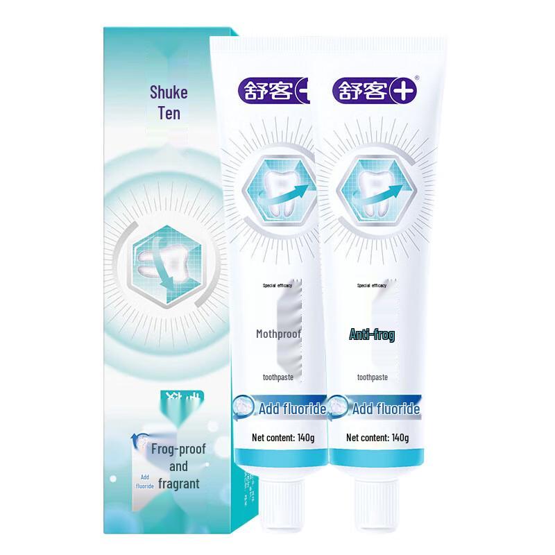 Shuke Anti-Cavity Fluoride Toothpaste, Refreshing Mint 2-Pack
Shuke Anti-Cavity Fluoride Toothpaste, Refreshing Mint 2-Pack