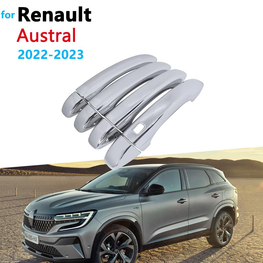 Для Renault Austral 2022 2023 хромированная прочная крышка дверной ручки автомобиля устойчивые к царапинам аксессуары наклейки нержавеющие No Smart Buttonfft
Для Renault Austral 2022 2023 хромированная прочная крышка дверной ручки автомобиля устойчивые к царапинам аксессуары наклейки нержавеющие No Smart Buttonfft