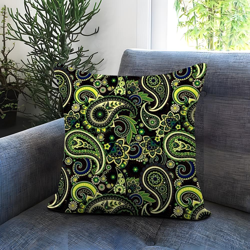 Fashion P-PPaisley Cushion Cover Comfortable Reversible Pillow Cover Ideal for Car Sofa Bedroom & Beyond 30cmx30cm
Fashion P-PPaisley Cushion Cover Comfortable Reversible Pillow Cover Ideal for Car Sofa Bedroom & Beyond 30cmx30cm