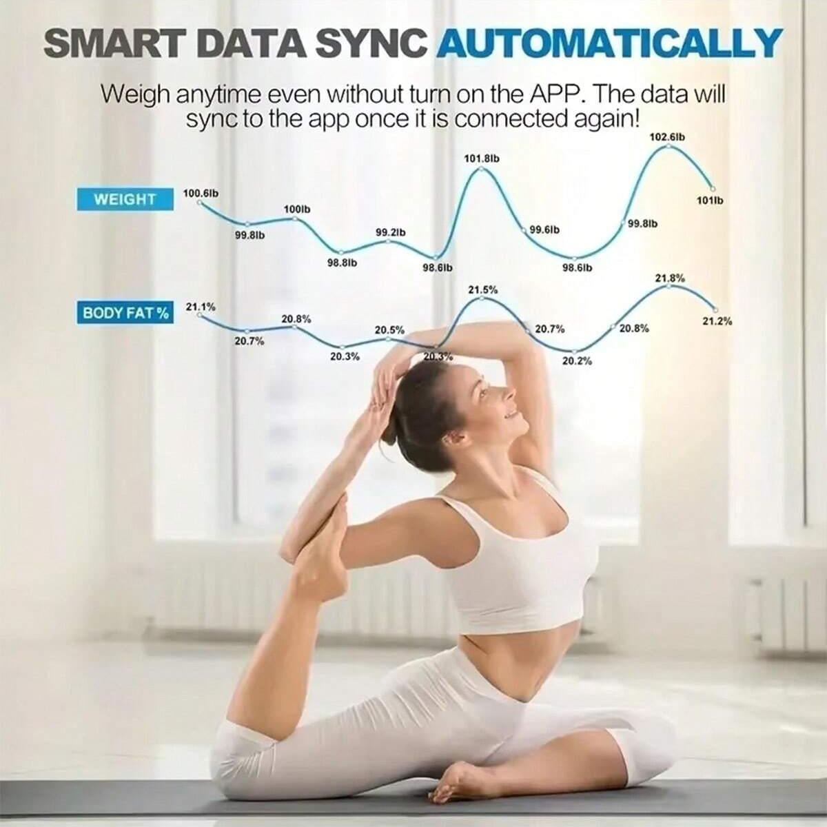 1 intelligent weight scale, digital bathroom weight scale, store weight scale, equipped with mobile application чёрный
1 intelligent weight scale, digital bathroom weight scale, store weight scale, equipped with mobile application чёрный