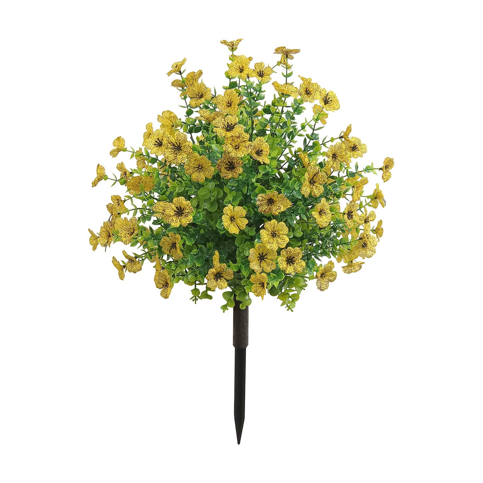 Искусственные цветы и растения во дворе для весеннего и летнего украшения дома на открытом воздухе, искусственные зеленые растения One Size жёлтый
Искусственные цветы и растения во дворе для весеннего и летнего украшения дома на открытом воздухе, искусственные зеленые растения One Size жёлтый