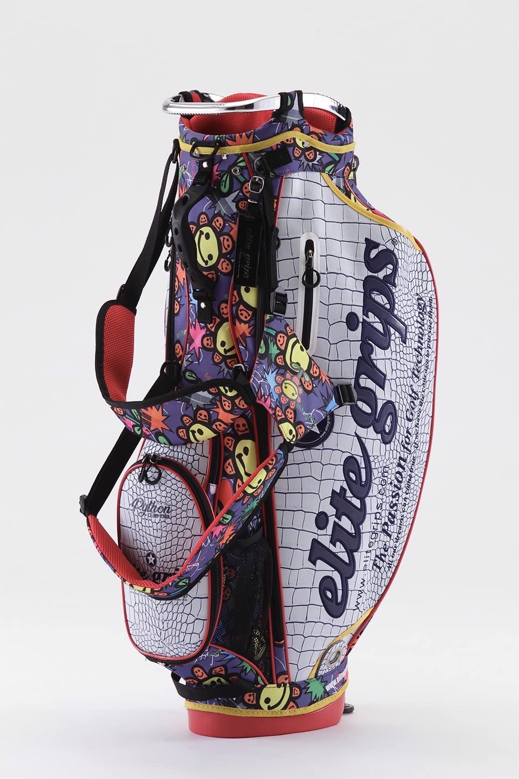 Elite Grip Elite Grip Golf 2022 Stand Type Happy Croco Caddy Bag Genuine Product EGCB-2204WNCR9.5
Elite Grip Elite Grip Golf 2022 Stand Type Happy Croco Caddy Bag Genuine Product EGCB-2204WNCR9.5