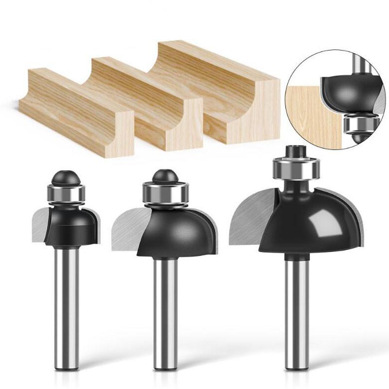 Tungsten Carbide Chamfer Router Bit Professional Grade Chamfering Milling Cutter Woodworking Tool Round Cove Bit Bearing 1/4inch 1/2inch Shank E
Tungsten Carbide Chamfer Router Bit Professional Grade Chamfering Milling Cutter Woodworking Tool Round Cove Bit Bearing 1/4inch 1/2inch Shank E