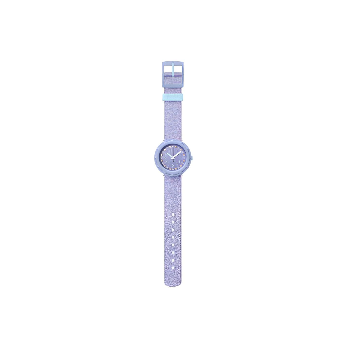 Swatch Quartz Movement 30M Water Resistant Kids Watch Purple Dial Plastic Case Fabric Strap Kids watches ZFCSP102 Purple
Swatch Quartz Movement 30M Water Resistant Kids Watch Purple Dial Plastic Case Fabric Strap Kids watches ZFCSP102 Purple