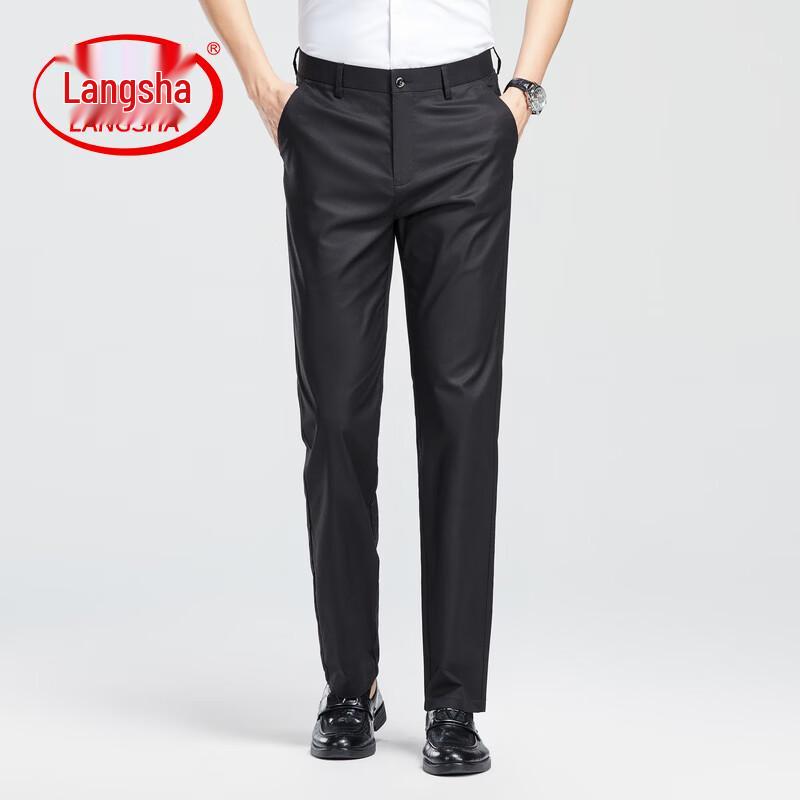 LangSha Men s Business Casual Straight-Leg Trousers 38
LangSha Men s Business Casual Straight-Leg Trousers 38