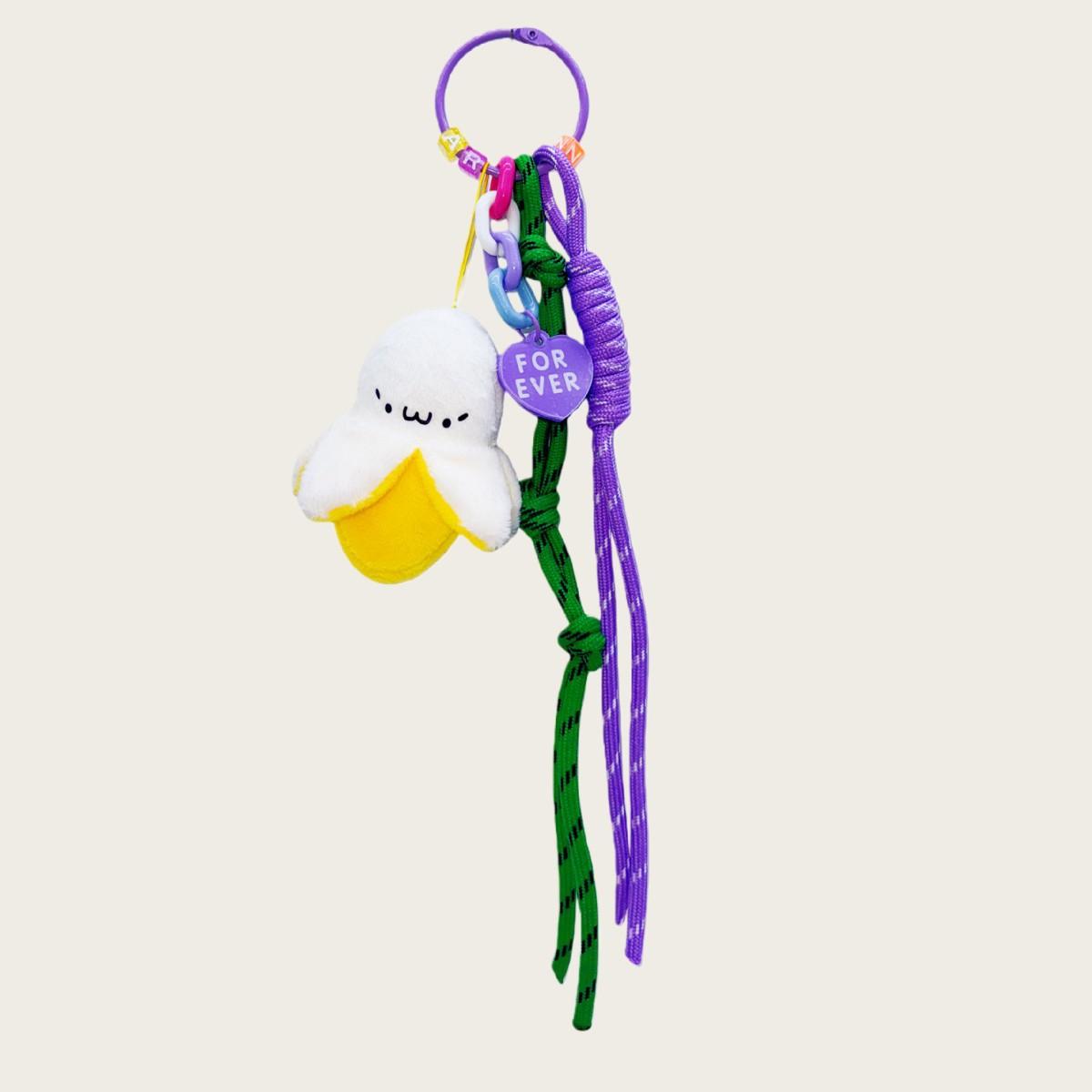 Banana Jun Plush Key Pendant Peeled Banana Plush Doll School Bag Mobile Phone Bag Pendant Yellow Keychain
Banana Jun Plush Key Pendant Peeled Banana Plush Doll School Bag Mobile Phone Bag Pendant Yellow Keychain