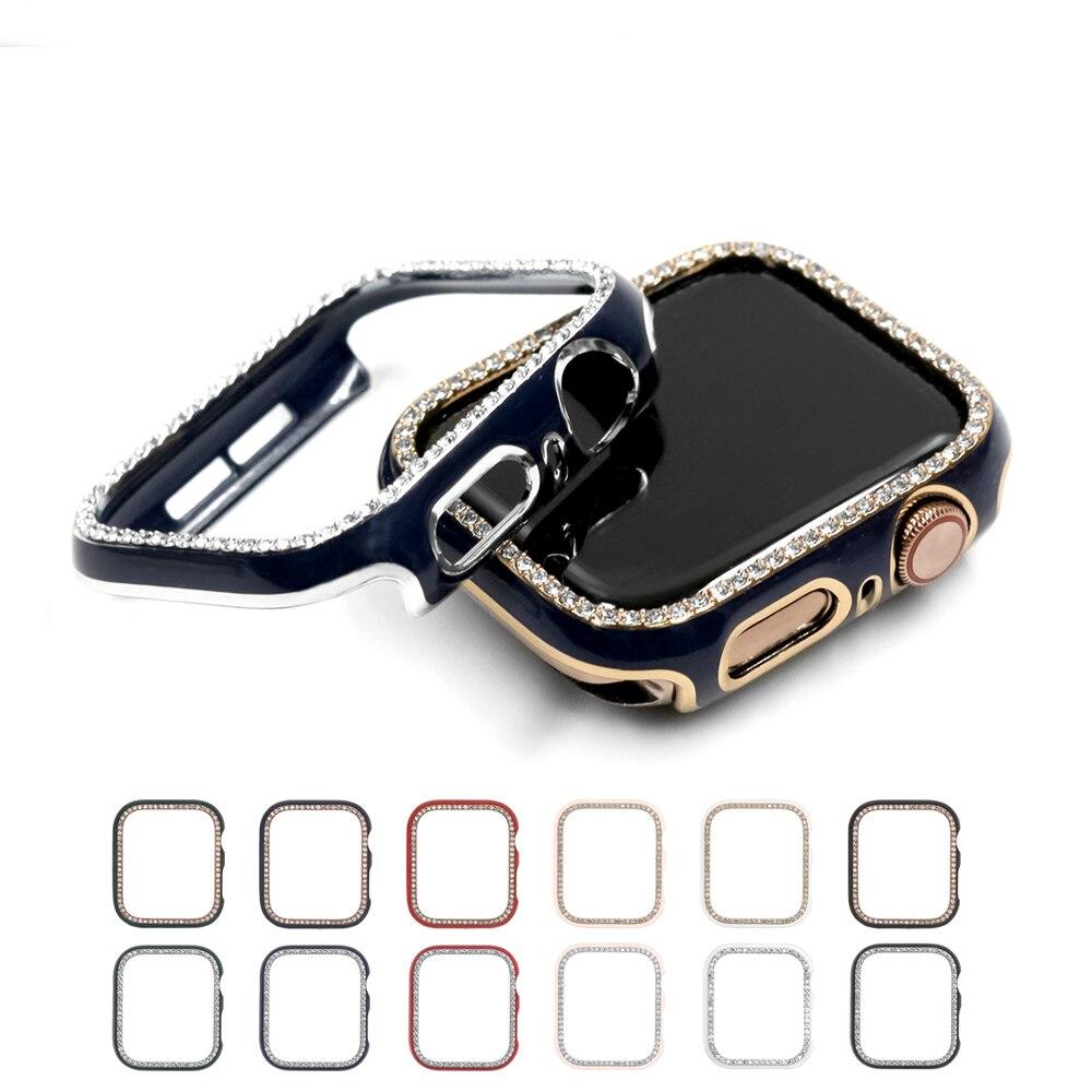 полупластиковый чехол для Apple Watch серии 6 SE 5 4 3 2 блестящая рамка из циркона для ПК Лазерная гравировка крышки бампера для iWatch
полупластиковый чехол для Apple Watch серии 6 SE 5 4 3 2 блестящая рамка из циркона для ПК Лазерная гравировка крышки бампера для iWatch