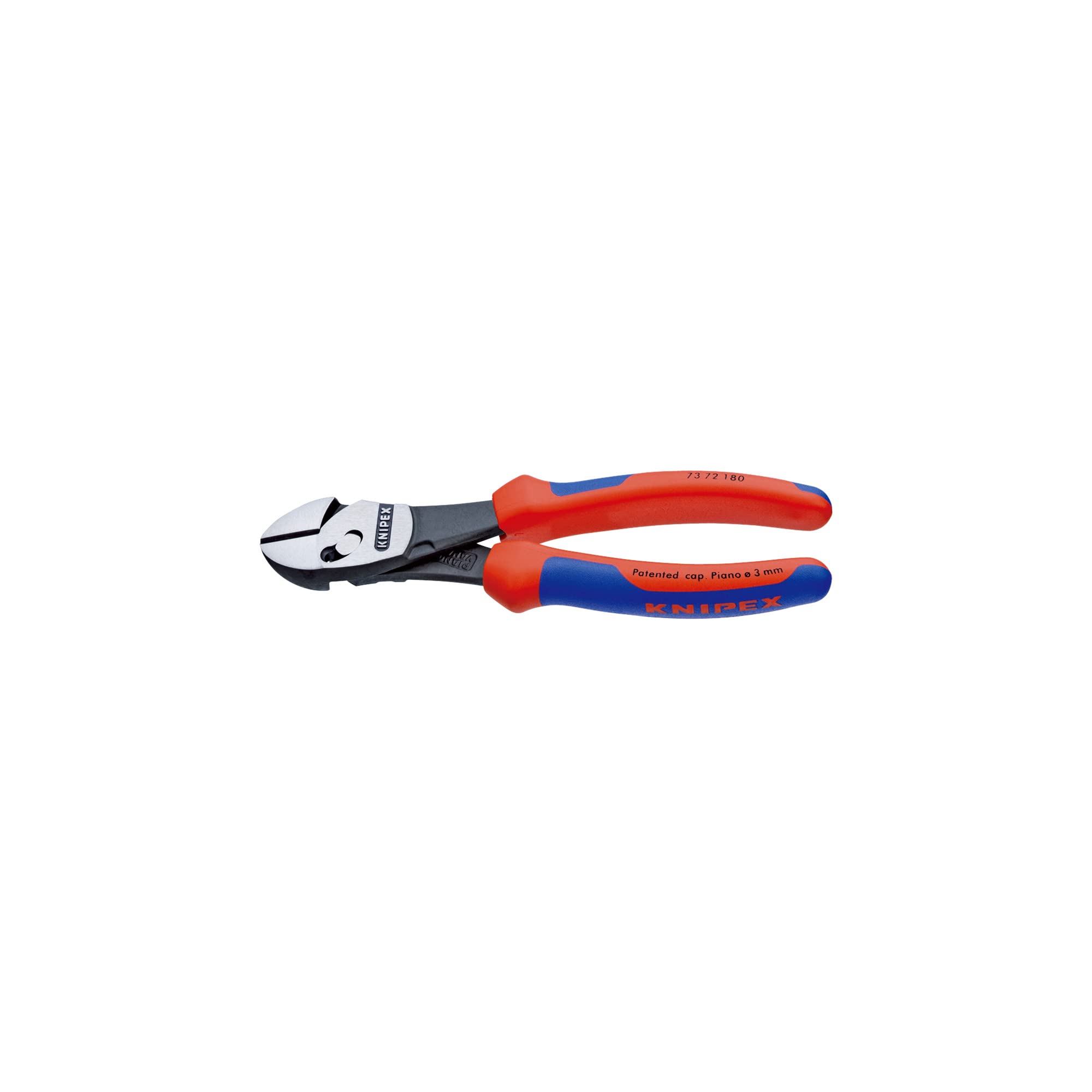Knipex Tools 73 72 180 BK TwinForce High Performance Leverage Diagonal Cutter with Comfort Grip Handle, Red/Blue
Knipex Tools 73 72 180 BK TwinForce High Performance Leverage Diagonal Cutter with Comfort Grip Handle, Red/Blue