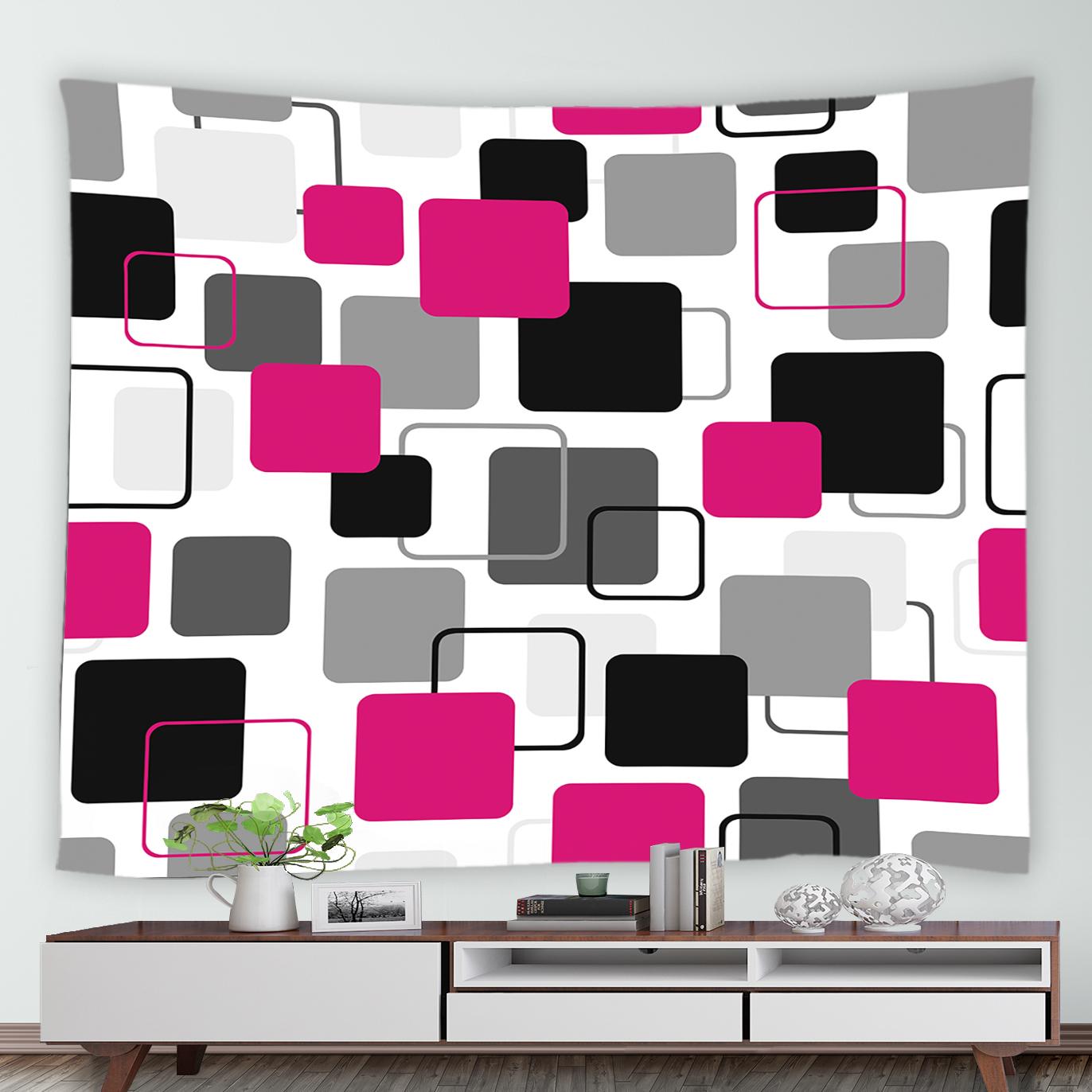 Скандинавский креативный гобелен с геометрическим красным, черным и серым принтом, домашний гобелен для гостиной, спальни, настенное украшение, гобелен 100x75cm
Скандинавский креативный гобелен с геометрическим красным, черным и серым принтом, домашний гобелен для гостиной, спальни, настенное украшение, гобелен 100x75cm