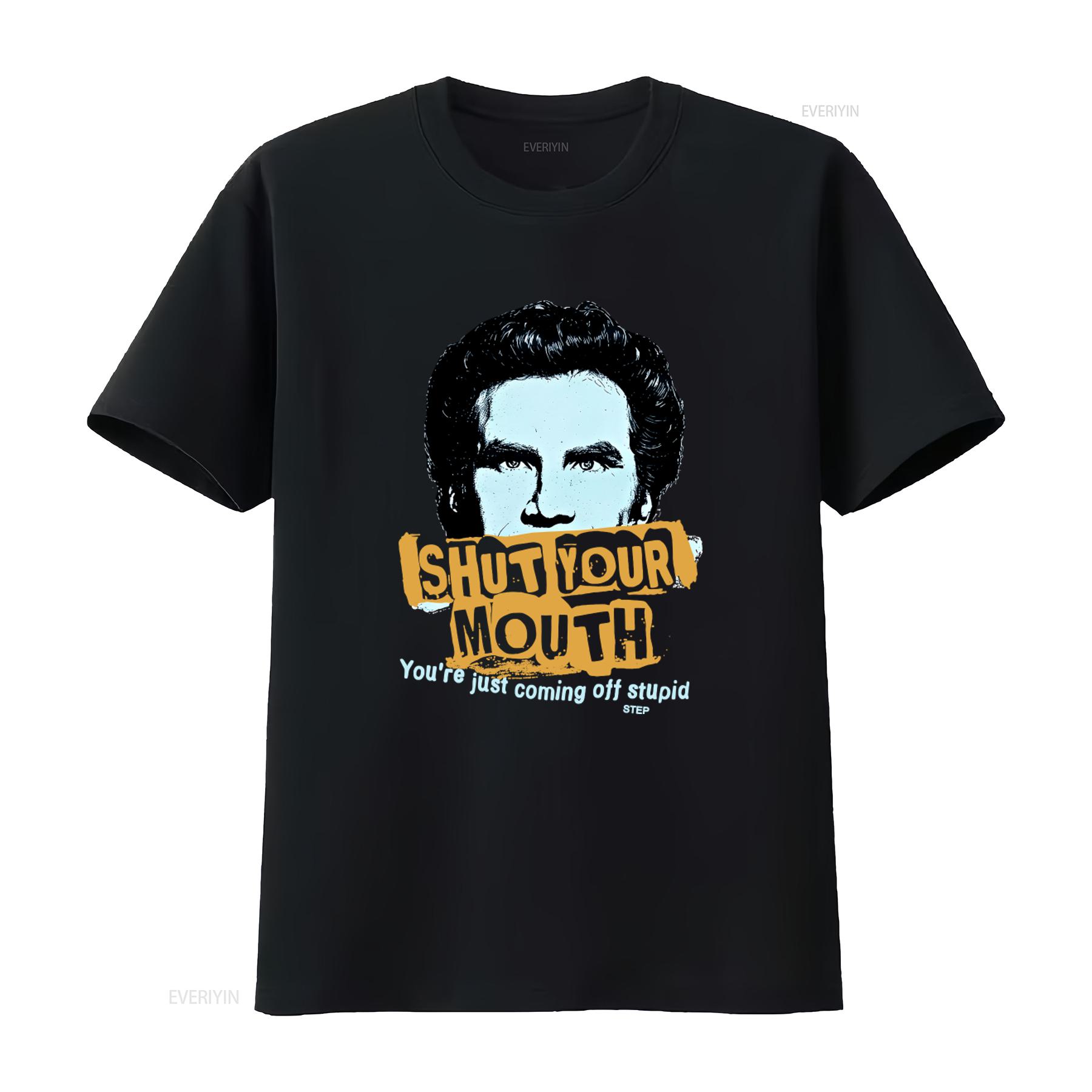 Step Brothers Shut Your Mouth Movie T Shirt Stylish and Trendy for Lovers vintage Washed Top For Everyday Wear Comfortable 4XL
Step Brothers Shut Your Mouth Movie T Shirt Stylish and Trendy for Lovers vintage Washed Top For Everyday Wear Comfortable 4XL