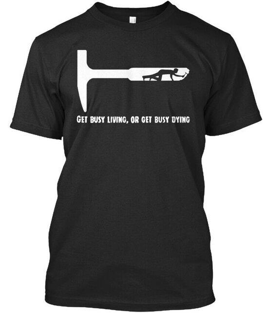 Get Busy Living Or Dying - Living Premium T-Shirt Made in the USA Size S to 5XL 4XL
Get Busy Living Or Dying - Living Premium T-Shirt Made in the USA Size S to 5XL 4XL