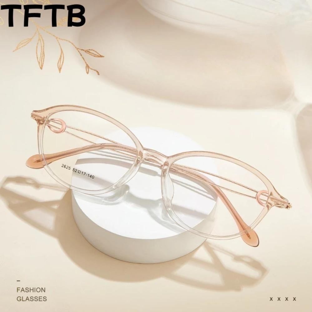 TFTB Noble Temperament Women s Glasses Ultra-light Retro Oval High-quality TR90 Alloy Optical Prescription Eyeglasses Frame 139m
TFTB Noble Temperament Women s Glasses Ultra-light Retro Oval High-quality TR90 Alloy Optical Prescription Eyeglasses Frame 139m