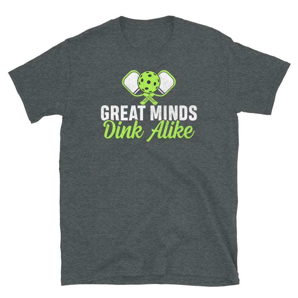 Great Minds Dink Alike Pickleball Smash Novelty Short-Sleeve Unisex T-Shirt XL
Great Minds Dink Alike Pickleball Smash Novelty Short-Sleeve Unisex T-Shirt XL