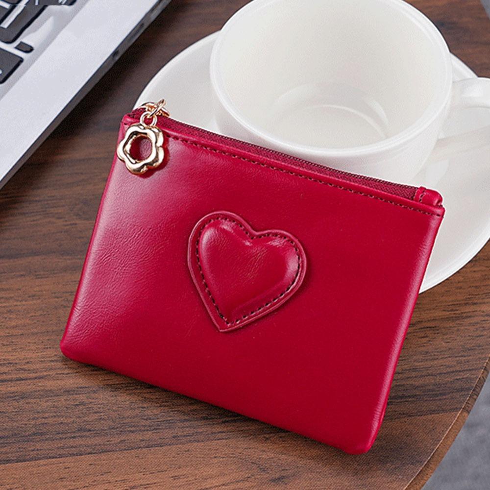 Portable PU Leather Mini Card Wallet Heart Shaped Zipper Card Holder Coin Purse Travel вина червоного кольору
Portable PU Leather Mini Card Wallet Heart Shaped Zipper Card Holder Coin Purse Travel вина червоного кольору