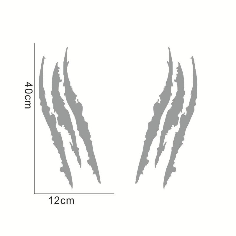 1PC 40x12cm Ghost Claw Scratch Sticker Dazzling Car Stickers Art Design Fun Car Lights Styling Stickers and Decals світло-сірого кольору
1PC 40x12cm Ghost Claw Scratch Sticker Dazzling Car Stickers Art Design Fun Car Lights Styling Stickers and Decals світло-сірого кольору