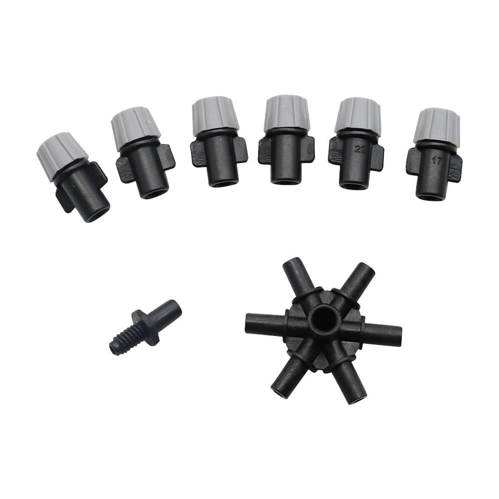 1 Pc Multi-nozzle Gray Sprinkler Garden Greenhouse Irrigation Sprayer Agriculture tools Water Fogger Cooling Misting Nozzle
1 Pc Multi-nozzle Gray Sprinkler Garden Greenhouse Irrigation Sprayer Agriculture tools Water Fogger Cooling Misting Nozzle