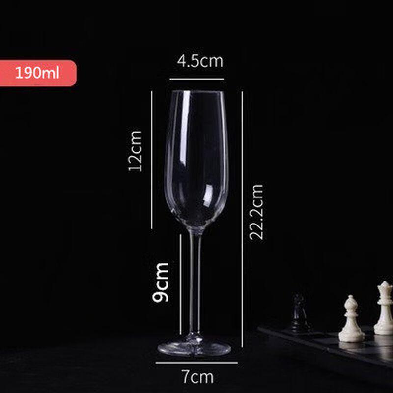 ZISIZ Acrylic Plastic Stemmed Multi-purpose Glass
ZISIZ Acrylic Plastic Stemmed Multi-purpose Glass