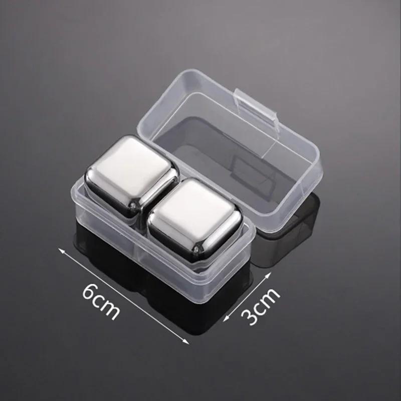 Reusable Whiskey Stones Stainless Steel Ice Cubes Quick-Freeze Wine Cooler Food Grade Metal Pellets Beer Cooler Bar Accessories
Reusable Whiskey Stones Stainless Steel Ice Cubes Quick-Freeze Wine Cooler Food Grade Metal Pellets Beer Cooler Bar Accessories