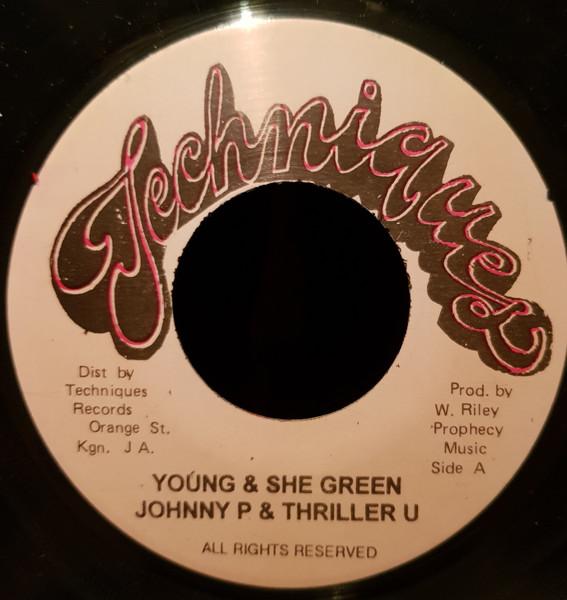 7inch Record JOHNNY P THRILLER U Young She Green NONE Techniques Jamaica Reggae Ska Dub Used
7inch Record JOHNNY P THRILLER U Young She Green NONE Techniques Jamaica Reggae Ska Dub Used