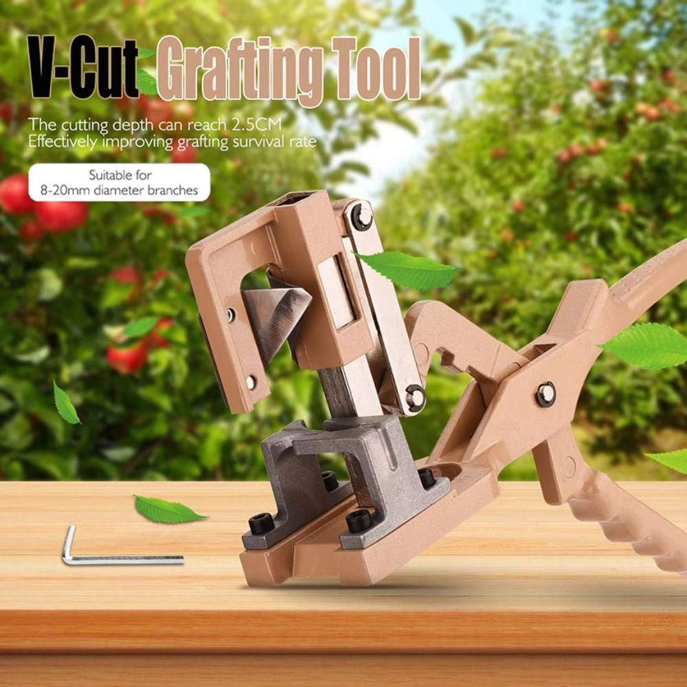 Efficient Thick Branches Grafting Scissor Professional Plant Shears V-Cut Grafting Scissors Garden
Efficient Thick Branches Grafting Scissor Professional Plant Shears V-Cut Grafting Scissors Garden