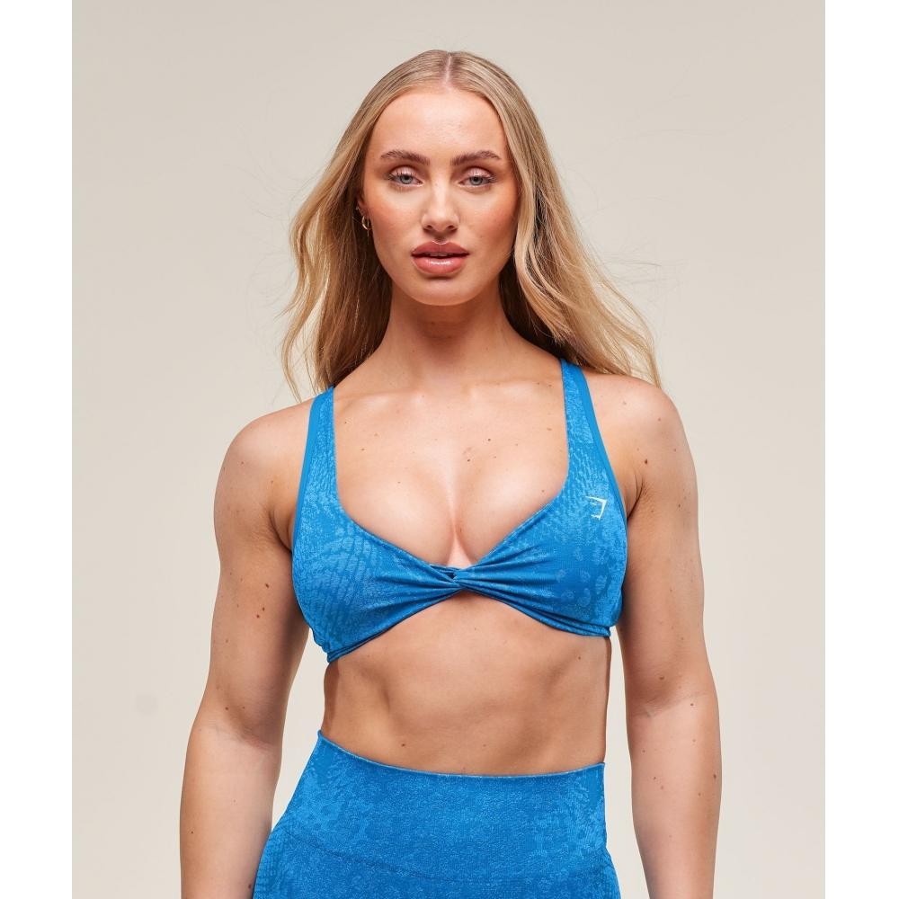 Gymshark Adapt X Whitney Animal Seamless Twist Front Bra Barbell Blue Gentle Blue B3b3g Udb9 XL
Gymshark Adapt X Whitney Animal Seamless Twist Front Bra Barbell Blue Gentle Blue B3b3g Udb9 XL