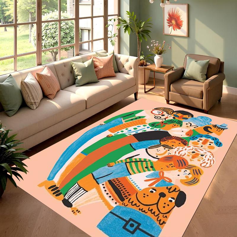 Color Dopamine Carpet Living Room Art Premium Feel Sofa Cushion Coffee Table Bedroom Bed Rug Retro Home Decor Rugs Area Rug 50X80CM
Color Dopamine Carpet Living Room Art Premium Feel Sofa Cushion Coffee Table Bedroom Bed Rug Retro Home Decor Rugs Area Rug 50X80CM