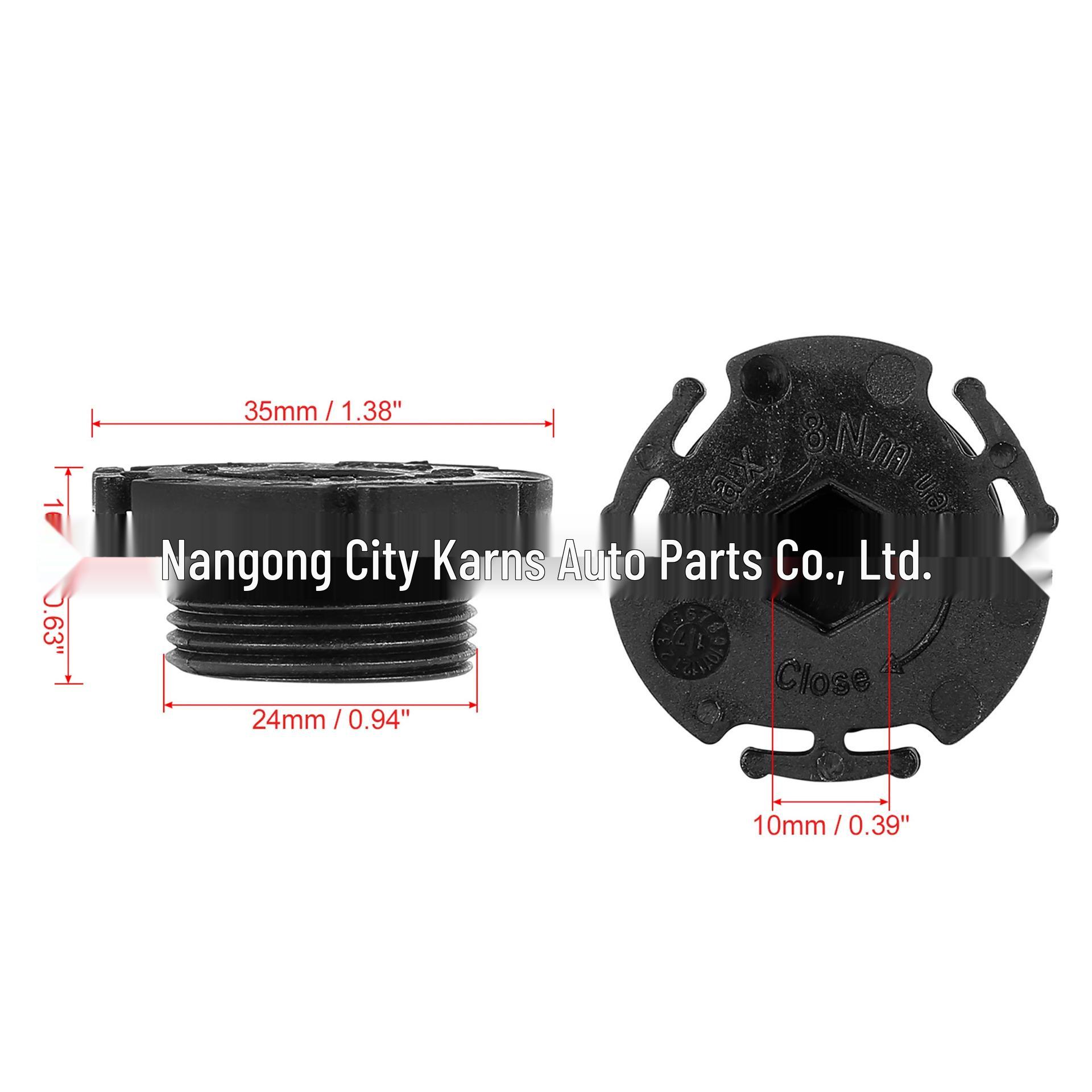 Compatible Oil Pan Drain Bolt for BMW 1, 3, and 5 Series (Part No. 11137605018) Carnes
Compatible Oil Pan Drain Bolt for BMW 1, 3, and 5 Series (Part No. 11137605018) Carnes