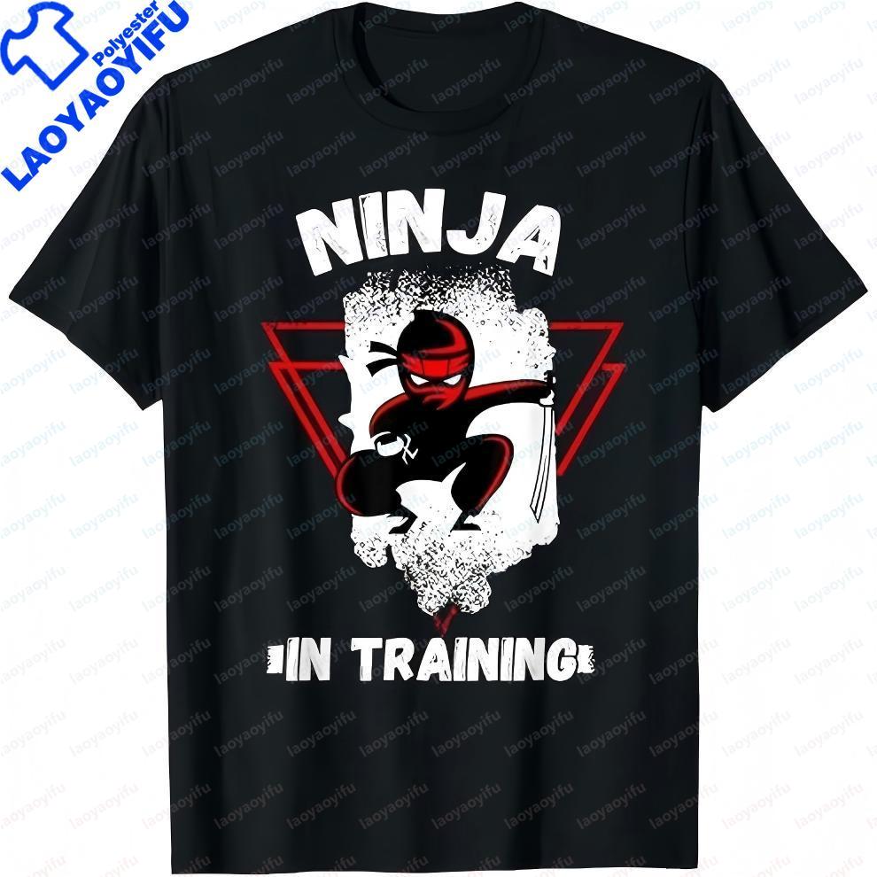 Ninja in Training T-Shirt Polyester Material Funny Cute Tee Kids Boy Short Sleeved Printed Clothes Sport Camiseta Hombre Camisa 5XL різнокольоровий
Ninja in Training T-Shirt Polyester Material Funny Cute Tee Kids Boy Short Sleeved Printed Clothes Sport Camiseta Hombre Camisa 5XL різнокольоровий